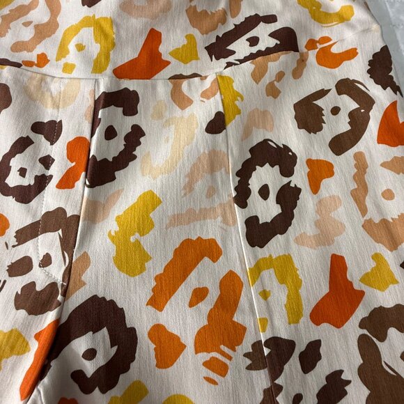 Insight Womens Printed Pants Size 8 Spring Doodle Pattern - Picture 7 of 12